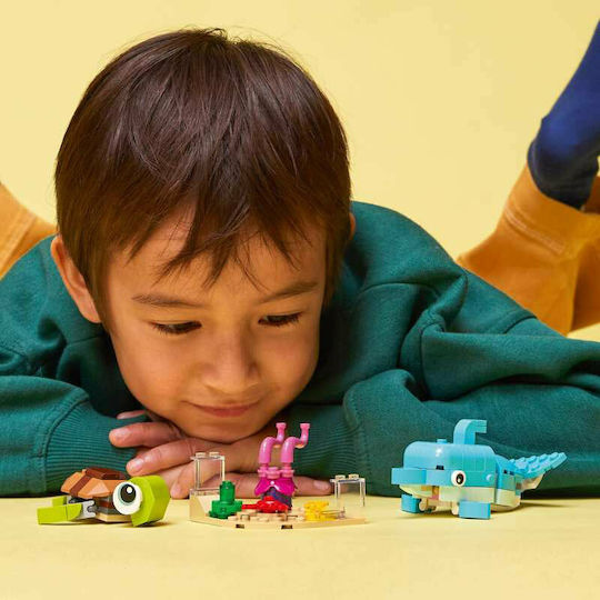 LEGO Creator Dolphin & Turtle για 6+ Ετών 137τμχ