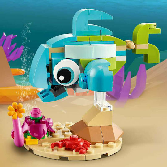 LEGO Creator Dolphin & Turtle για 6+ Ετών 137τμχ