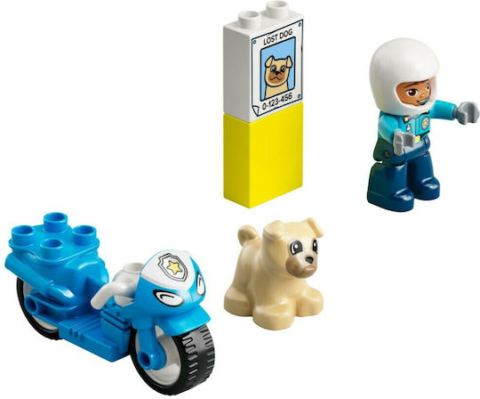 LEGO Duplo Police Motorcycle για 2+ Ετών