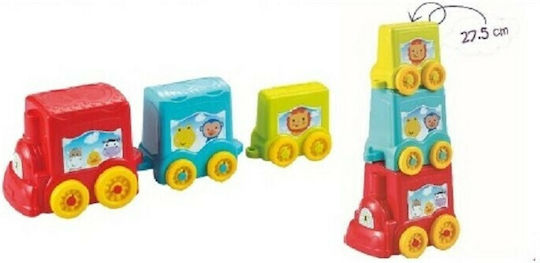 Dede Παιχνίδι Στοίβαξης Funny Activity Train για 12+ Μηνών