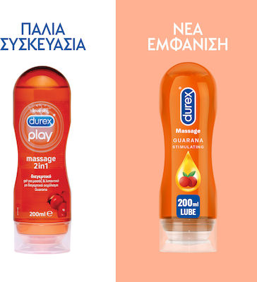 Durex Κολπικό Λιπαντικό Gel Guarana Stimulating 200ml