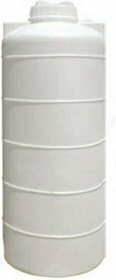 Mytherm Σ6 ECO Πλαστική Δεξαμενή Νερού / Πετρελαίου / Λαδιού Κυλινδρική Κάθετη 500lt Λευκή