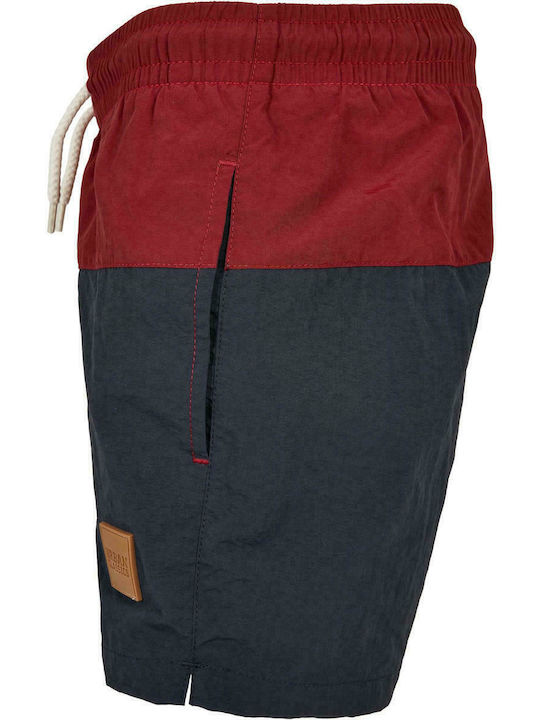 Urban Classics Costum de baie pentru copii Pantaloni scurți de înot Burgundy