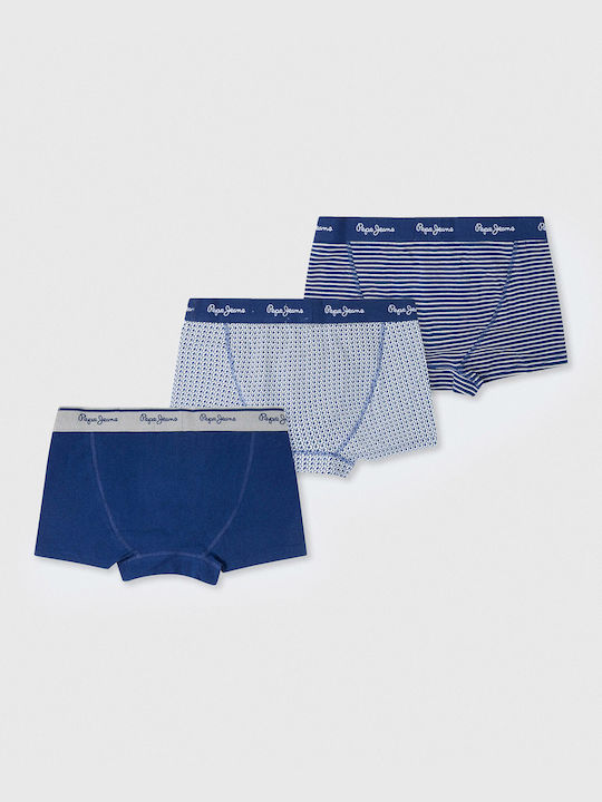 Pepe Jeans Herren Boxershorts Mehrfarbig 3Packung