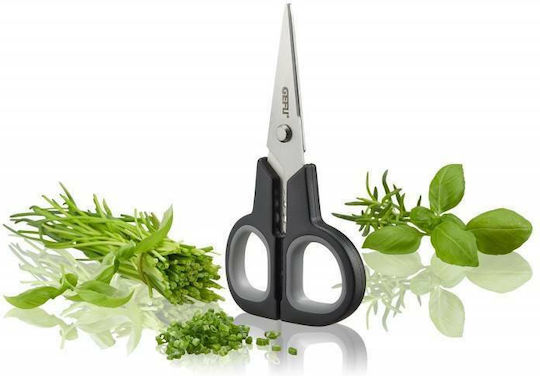 Gefu Stainless Steel Herb Scissor Black