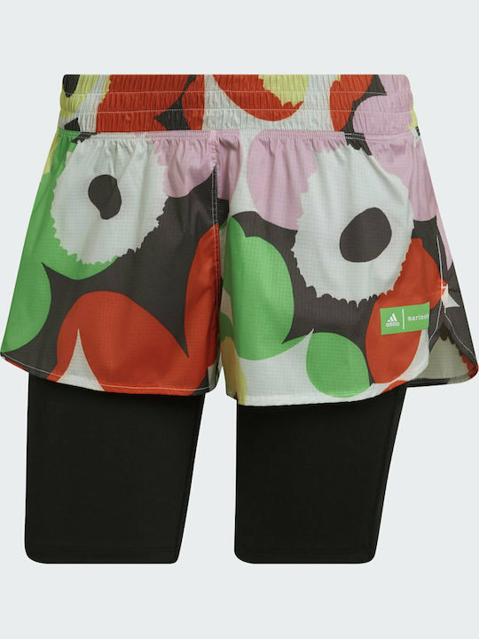 X Marimekko Women's Sporty Shorts Orange