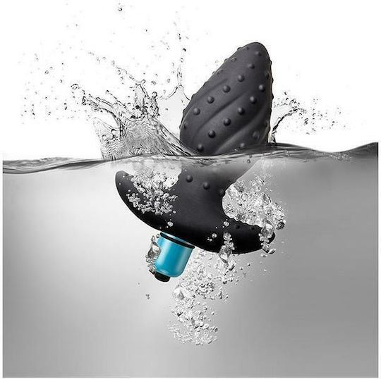 Rocks Off Ibex Πρωκτικές Σφήνες με Δόνηση Σετ Black 12cm 2τμχ