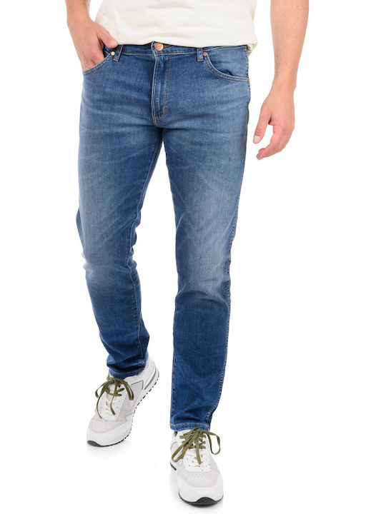 Larston Ανδρικό Παντελόνι Τζιν με Slim Tapered Εφαρμογή Μπλε