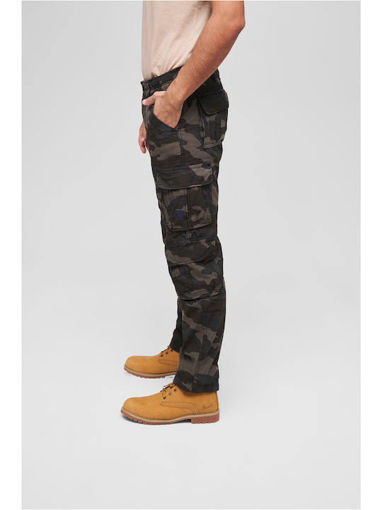 1016 Trousers Cargo in Slim Fit Dark Camo