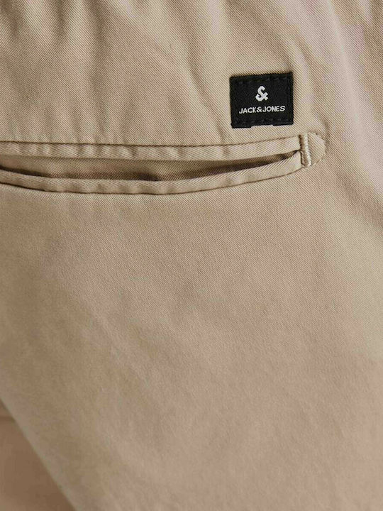 Herrenhose Elastisch Beige