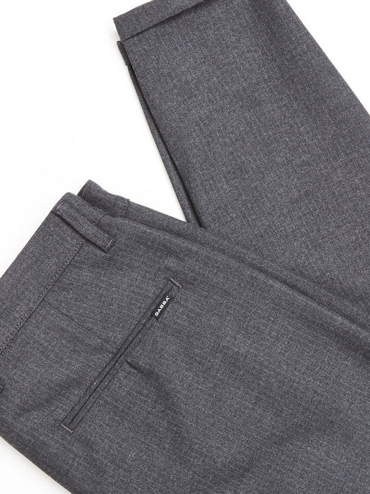 Pisa Arius P5607 Trousers Chino Elastic in Regular Fit Gray