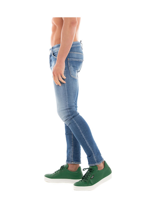 Cool Guy Herren Jeanshose Elastisch Hellblau