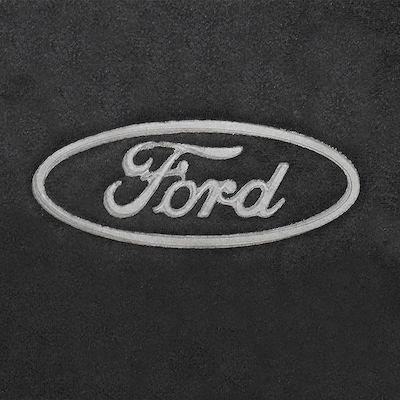 Husă Tablou de Bord Auto Alcantara cu emblemă pentru Ford Fiesta VII Fără difuzor Negru Culoare