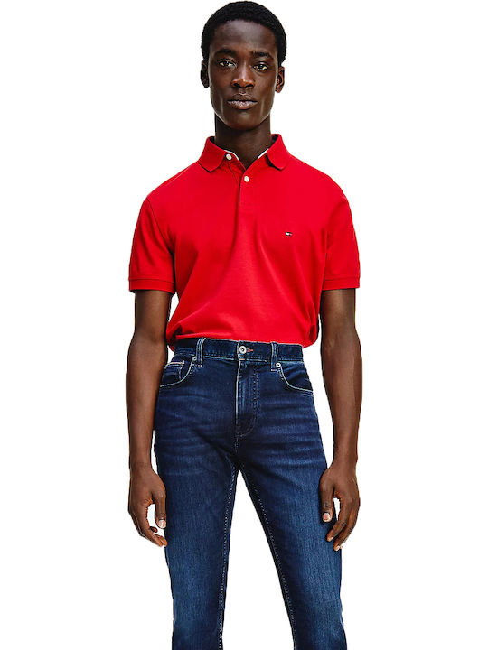 1985 Polo Short Sleeve Blouse Red