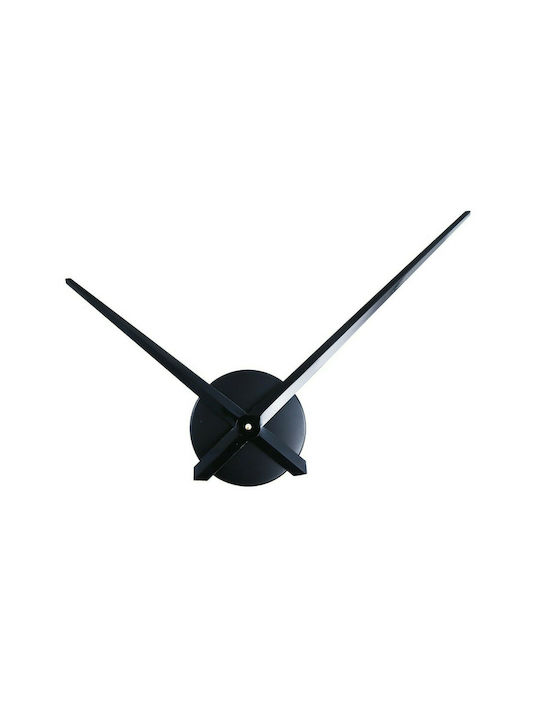 Acrylic Self Adhesive Wall Clock 3D DIY Black DOT