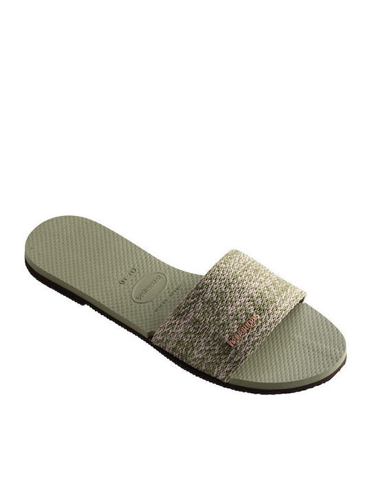 You Malta Women's Flip Flops Green Yucca