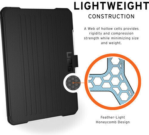 UAG Metropolis Flip Cover Ανθεκτική Μαύρη (Galaxy Tab S8)