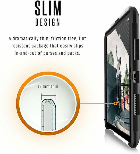 UAG Metropolis Flip Cover Ανθεκτική Μαύρη (Galaxy Tab S8)