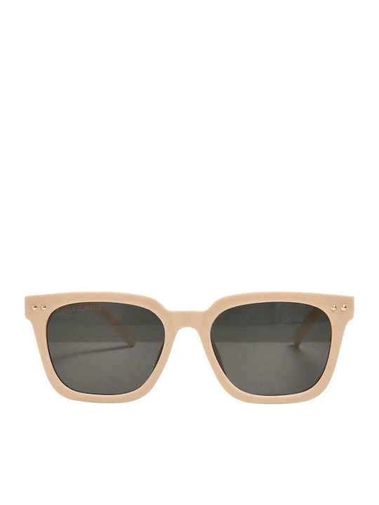 Urban Classics Chicago Women's Sunglasses with Plastic Frame Black / Brown / Light Beige