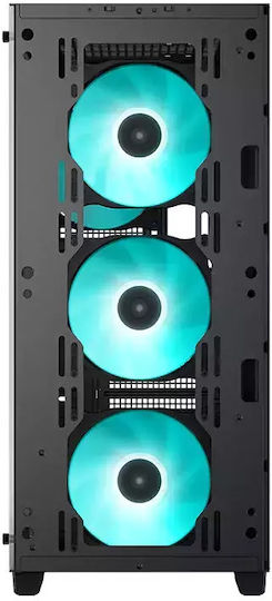 Deepcool CC560 Gaming Midi Tower Computer Case with Window Panel Black