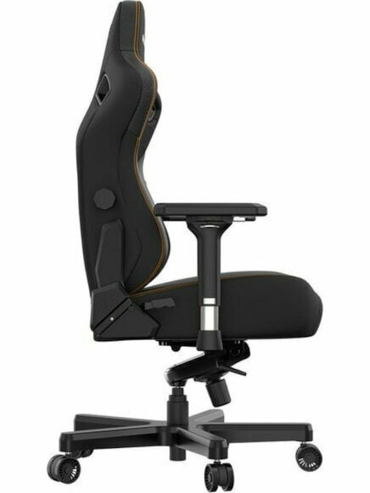 Anda Seat XL Artificial Leather Gaming Chair with Adjustable Arms Elegant Black