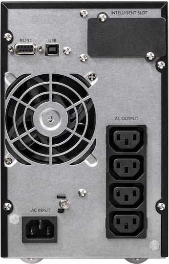 Eaton 9E UPS Line-Interactive 1000VA 800W με 4 IEC Πρίζες