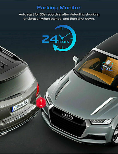 Toguard CE67 Autodigitale Videorekorder Mit Bildschirm 3" GPS