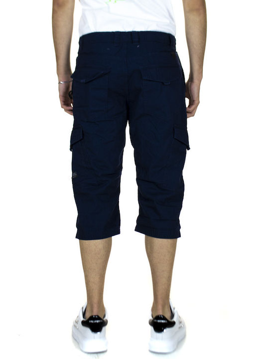 Tom Tailor Men's Shorts Cargo Navy Blue