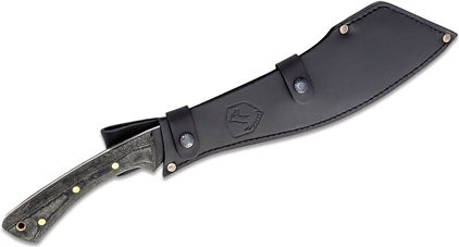 Condor Tool & Knives Warlock Ματσέτα Μαύρη σε Δερμάτινη Θήκη