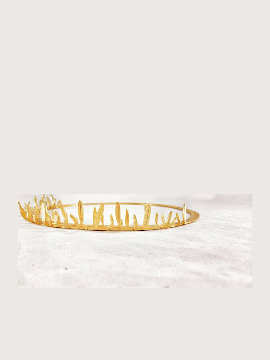 LakaLuka Позлатен Сватбени Венци 3D Olive Wreath