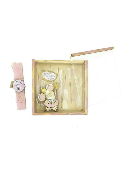 'My First Candle' Flat Handmade Mouse Princess-My First Handmade Set Box-frame Pink