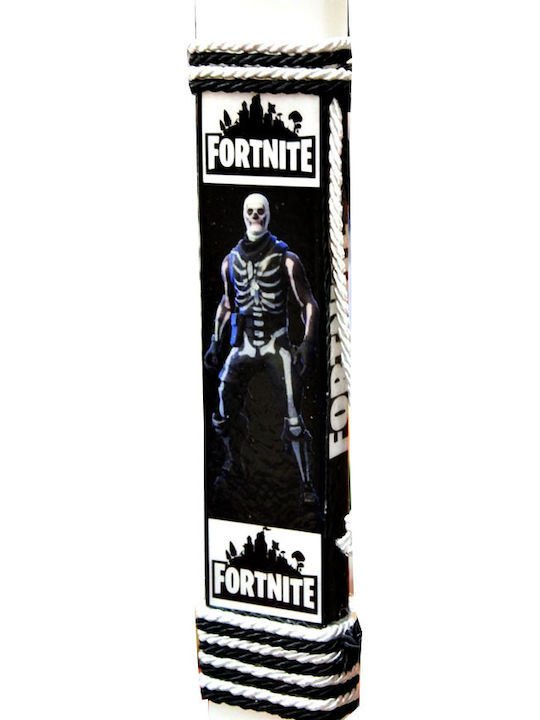 Πασχαλινή Λαμπάδα Fortnite Πλακέ Fortnite 25.5εκ. Μαύρη (Διάφορα Σχέδια)