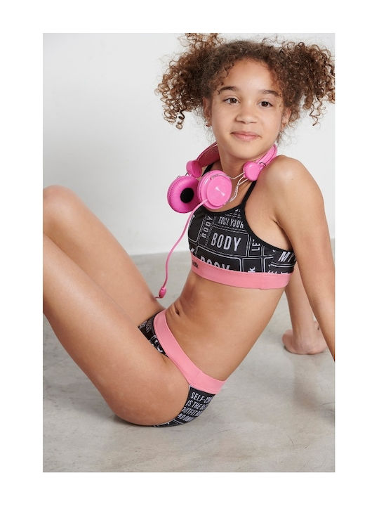 BodyTalk Kinder Badeanzug Bikini Schwarz