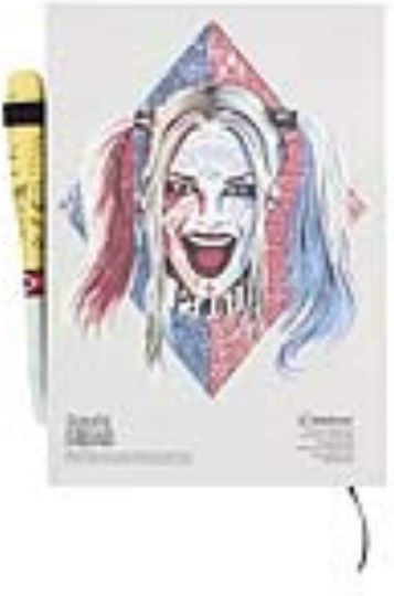 Paladone Harley Quinn DC Comics Παιδικό Σετ Γραφικής Ύλης με Σημειωματάριο και Στυλό