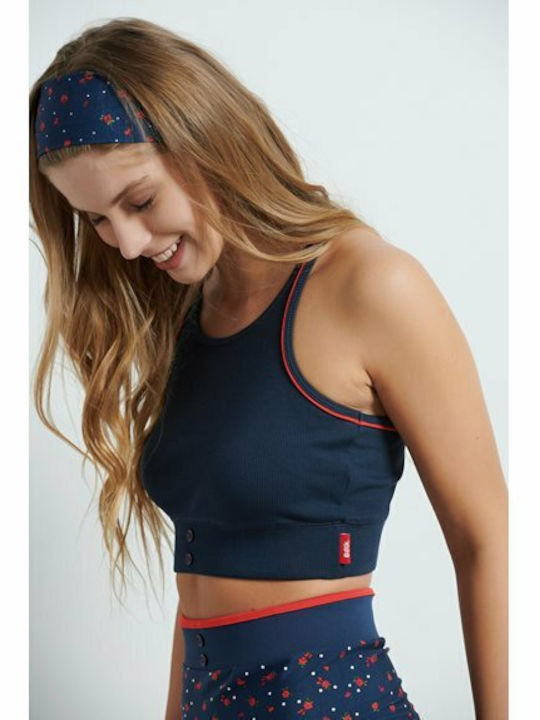 Frauen Sport-BHs Sport-BH Marineblau