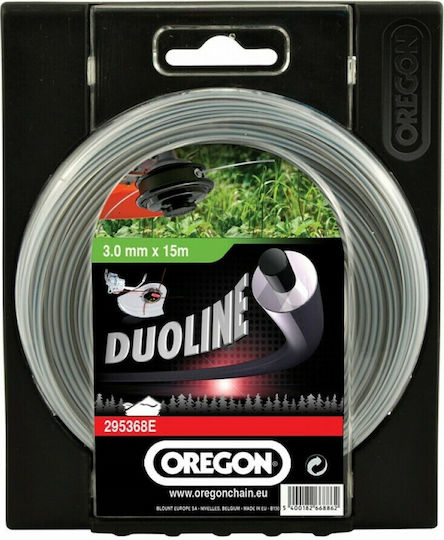 Oregon Duoline Μεσινέζα Στρογγυλή Μήκους 15m και Πάχους 2.4mm