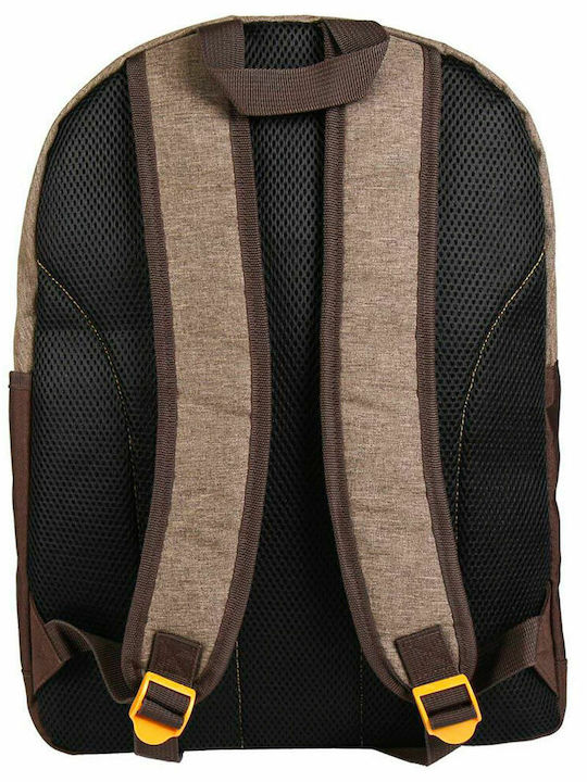 The Mandalorian School Bag Backpack Elementary, Elementary in Brown color