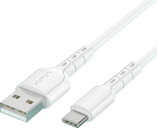 Xipin Xipin LX59 USB 2.0 Cable USB-C Male - USB-A 100W PD White 1m