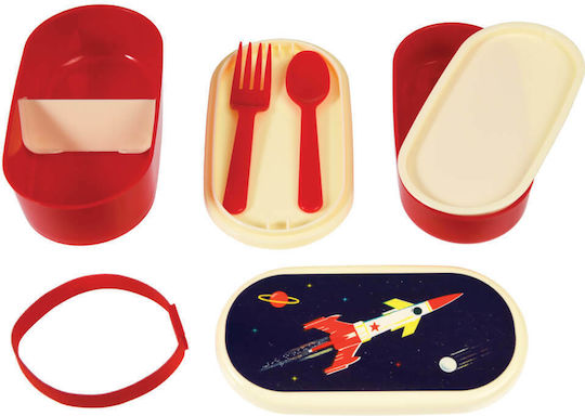 Rex London Plastic Kids' Food Container Red x x 8cm