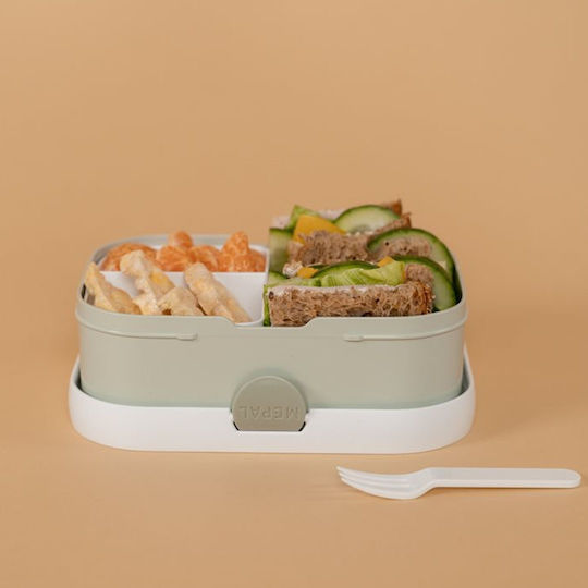 Little Dutch Little Goose Plastic Kids' Food Container Green x x 6cm