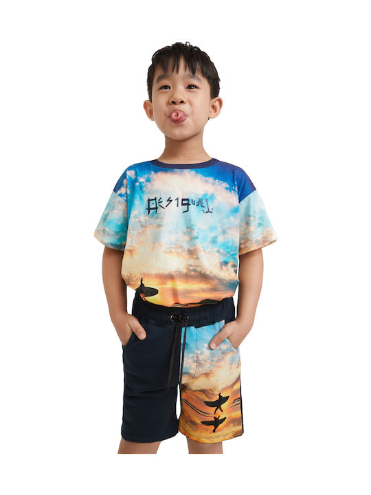 Kids' Shorts/Bermudas Fabric Angel Navy Blue