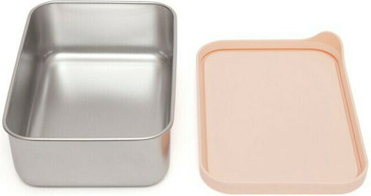 Petit Monkey Kids' Food Container made of Silicone 1.4lt Pink x x 6.5cm