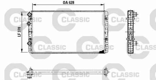Valeo Car Water Radiator for Volkswagen Golf / Lupo / Polo / Vento