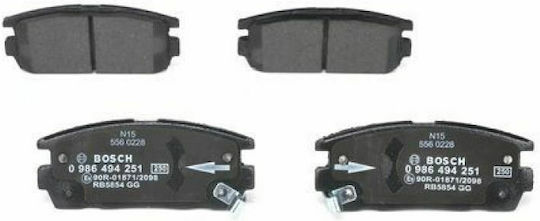 Bosch Σετ Τακάκια Πίσω 4τμχ για Chevrolet Captiva Opel Antara