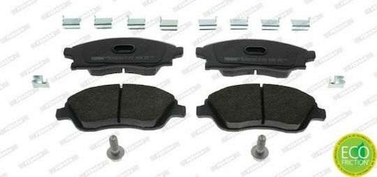 Ferodo Σετ Τακάκια Εμπρός 4τμχ για Opel Combo / Corsa / Meriva
