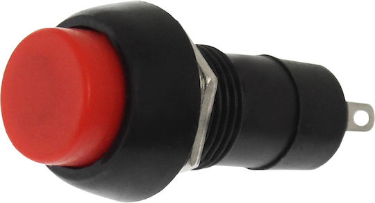 On-Off switch Pushbutton Red 1pcs