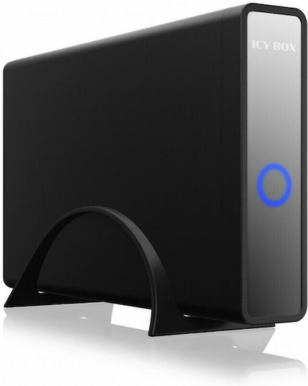 Icy Box Θήκη για Σκληρό Δίσκο 2.5" / 3.5" SATA III με σύνδεση USB 3.2 Type-C