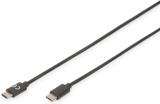 Digitus USB 2.0 Cable USB-C Male - USB-C PD Black 3m