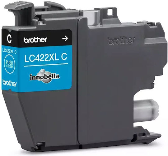 Brother LC422XL Original InkJet Printer Ink Cyan (LC-422XLC)