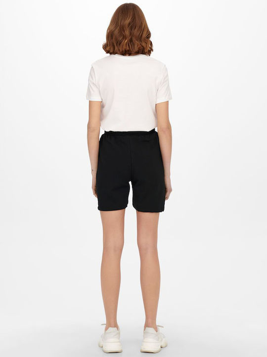 Only Women's High-waisted Sporty Shorts Black